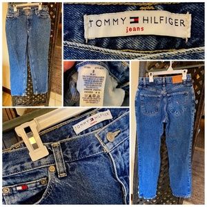 Tommy Hilfiger Mid Rise Straight leg Blue Jeans